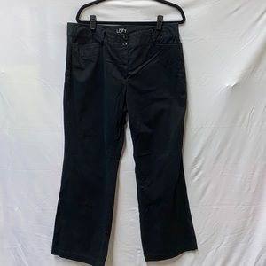 Loft black Size 16 Curvy 2 Button Trousers